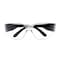 Bison Life Safety Glasses, Anti-Scratch, Clear Lens Black Temple Lens, Frameless BLSH-ESCR-CLLCT-SG9BK - alternate 3